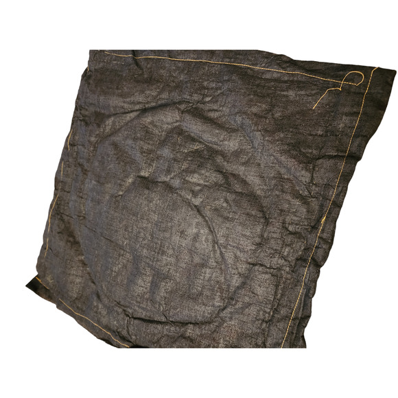 Vintage Asian Elephant Tapestry 3D Raised Handcraft Embroidered Sequins Art 21" - Picture 5 of 16